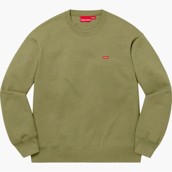 Supreme small box Logo Crewneck 21AW Supreme Small Box Crewneck